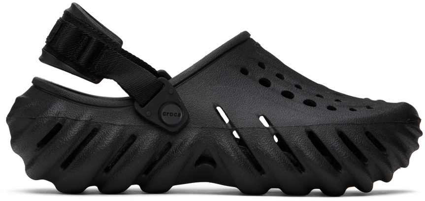 Crocs Black Echo Clogs Crocs