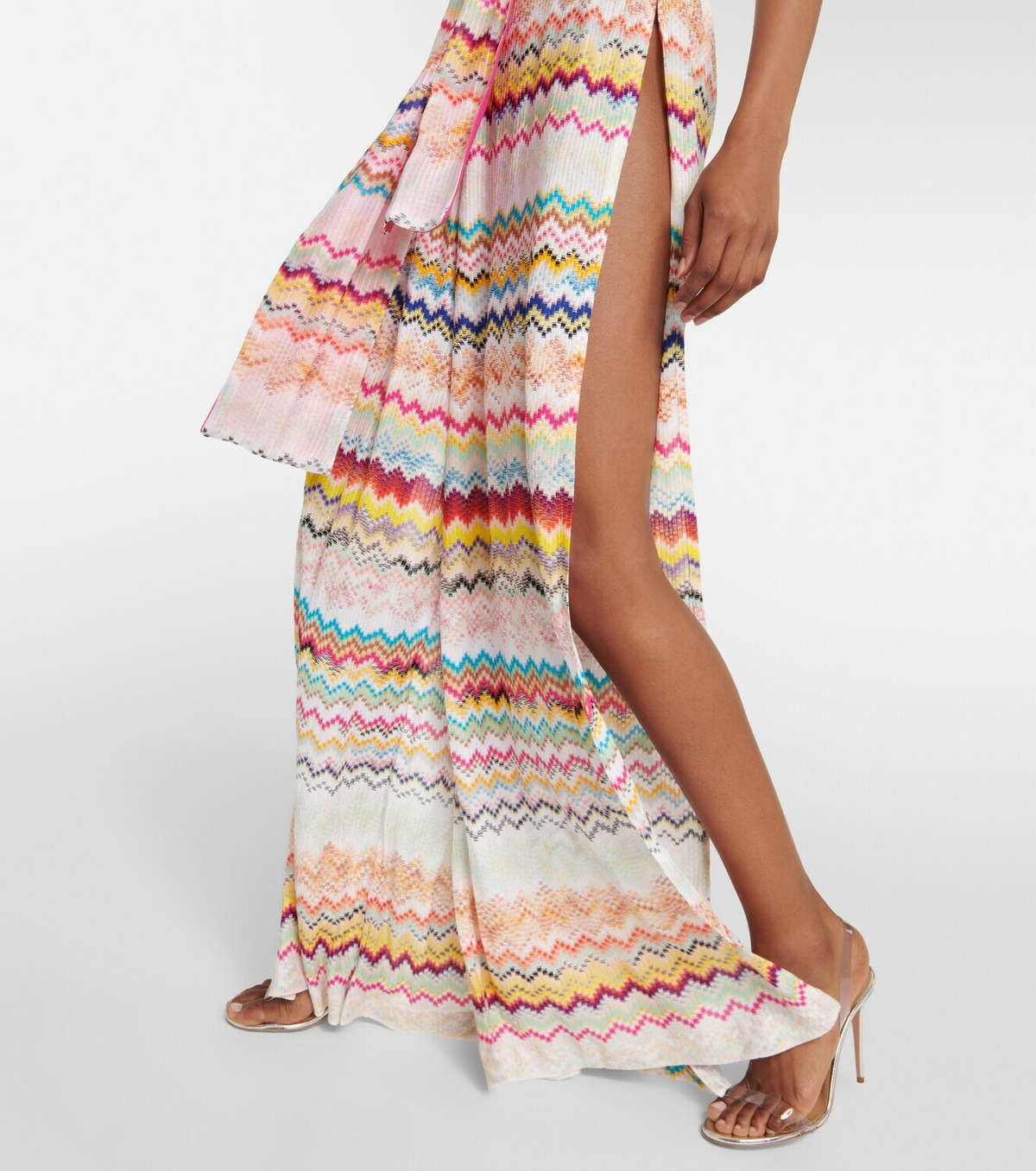 マジュニア Missoni Mare Zig-zag halterneck jumpsuit Missoni Mare