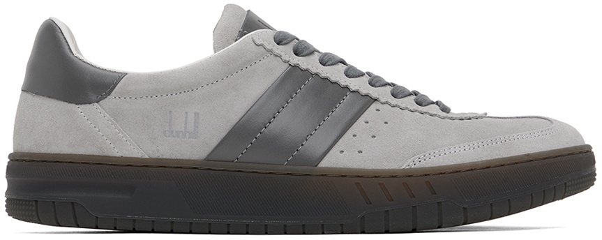 Photo: Dunhill Gray Court Legacy Sneakers
