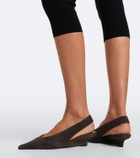 Toteme Suede wedges