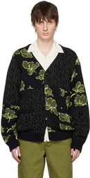 Saturdays NYC Black Sig Zane Edition Michael Mānoa Cardigan