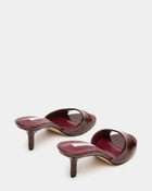Steve Madden Kendrix-O Heels in Burgundy Exotic