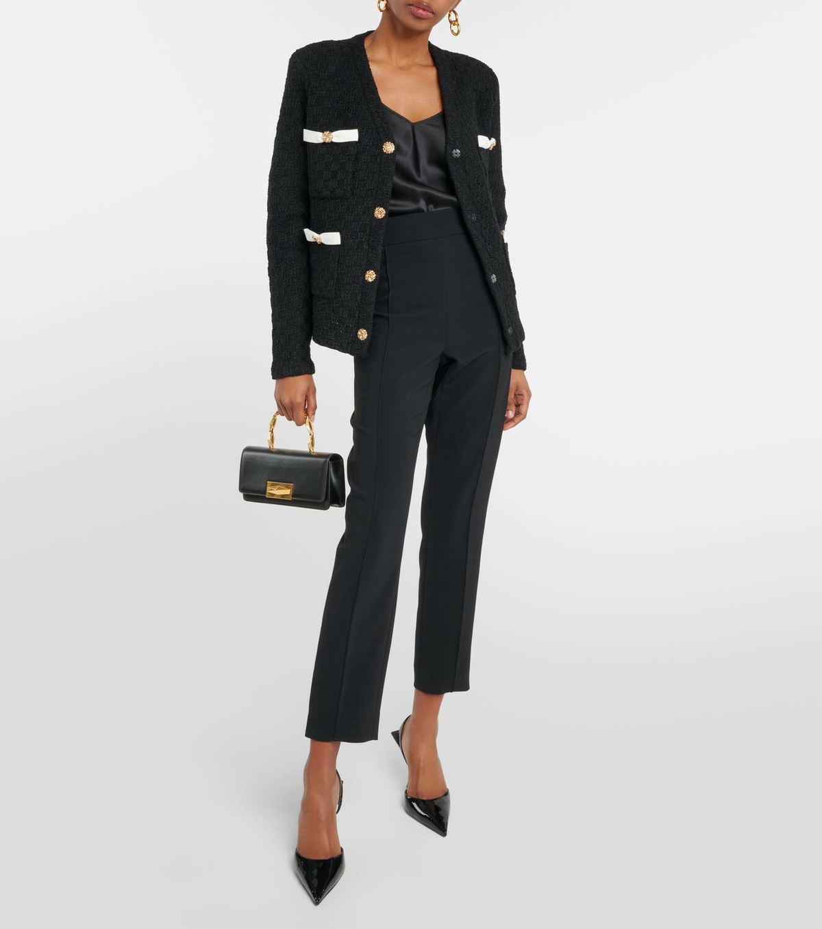 Carolina Herrera High-rise slim pants