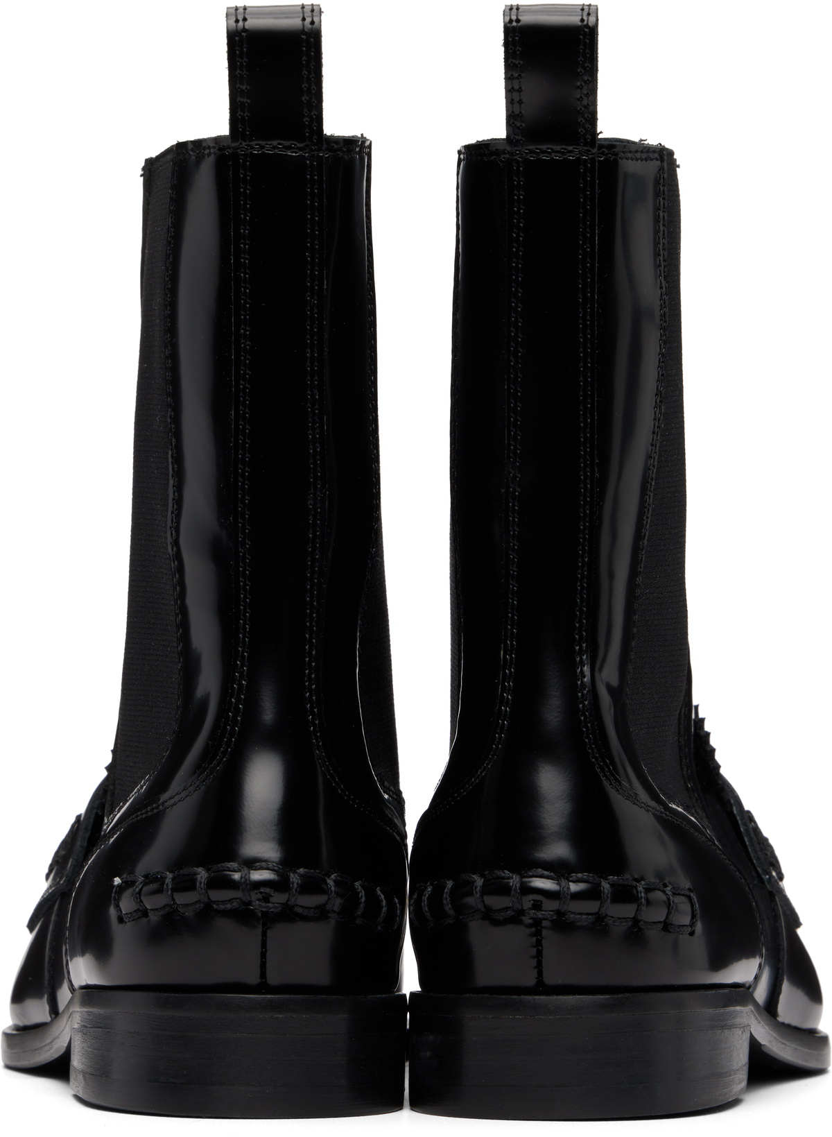 Alexander Wang Black Carter Ankle Boots