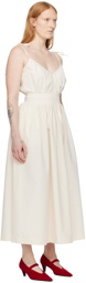 Le Petit Trou Off-White Sarah Maxi Dress