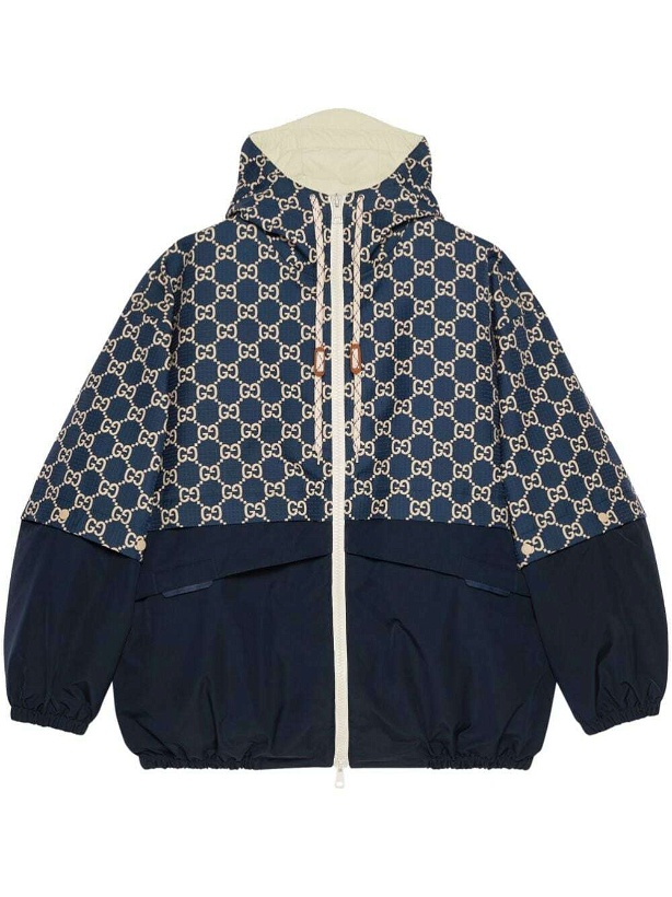 Photo: GUCCI - Tearproof Jacket With Gg Motif