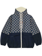 GUCCI - Tearproof Jacket With Gg Motif