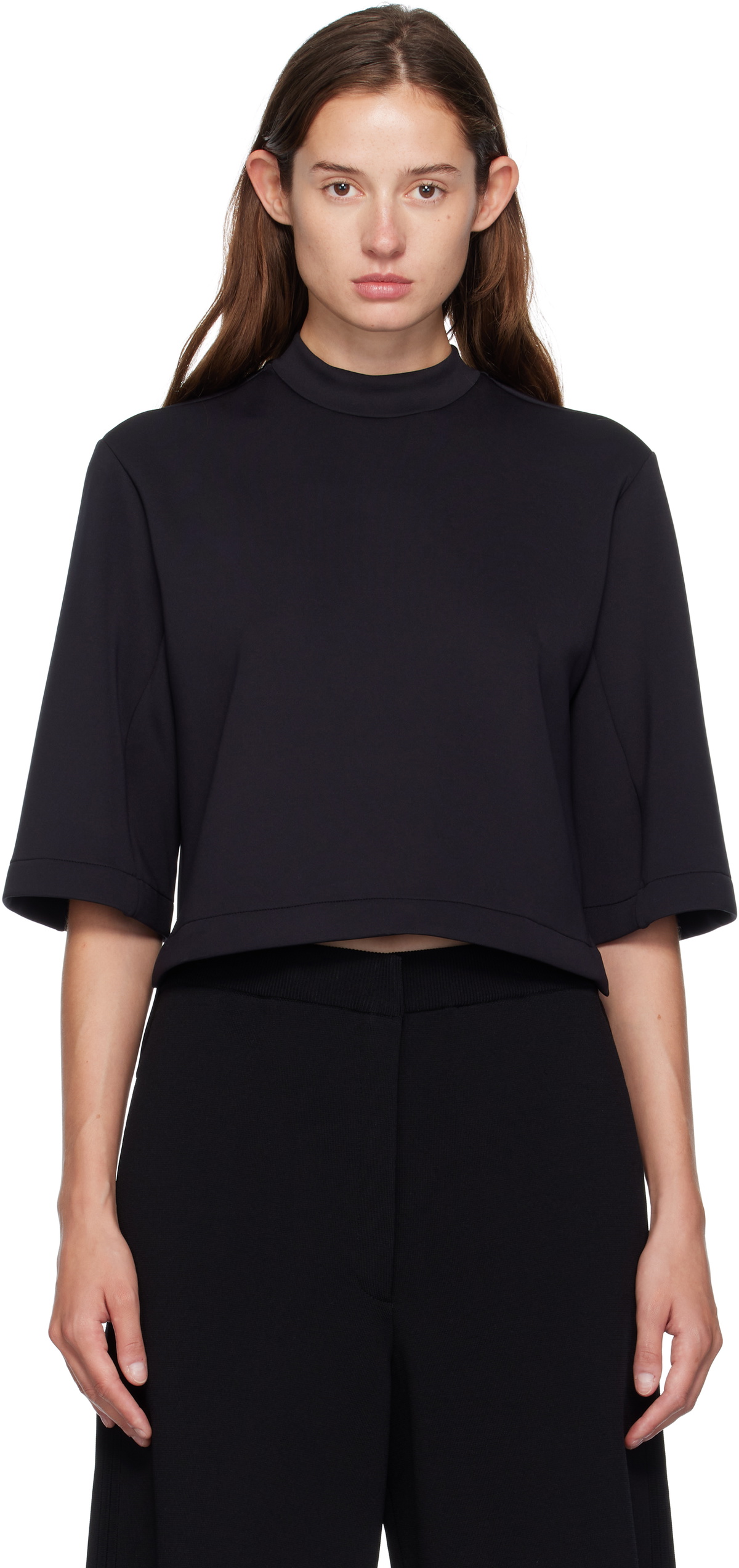 Moncler Genius Moncler x Palm Angels Black T-Shirt Moncler