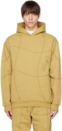 Dime Yellow Warp Hoodie