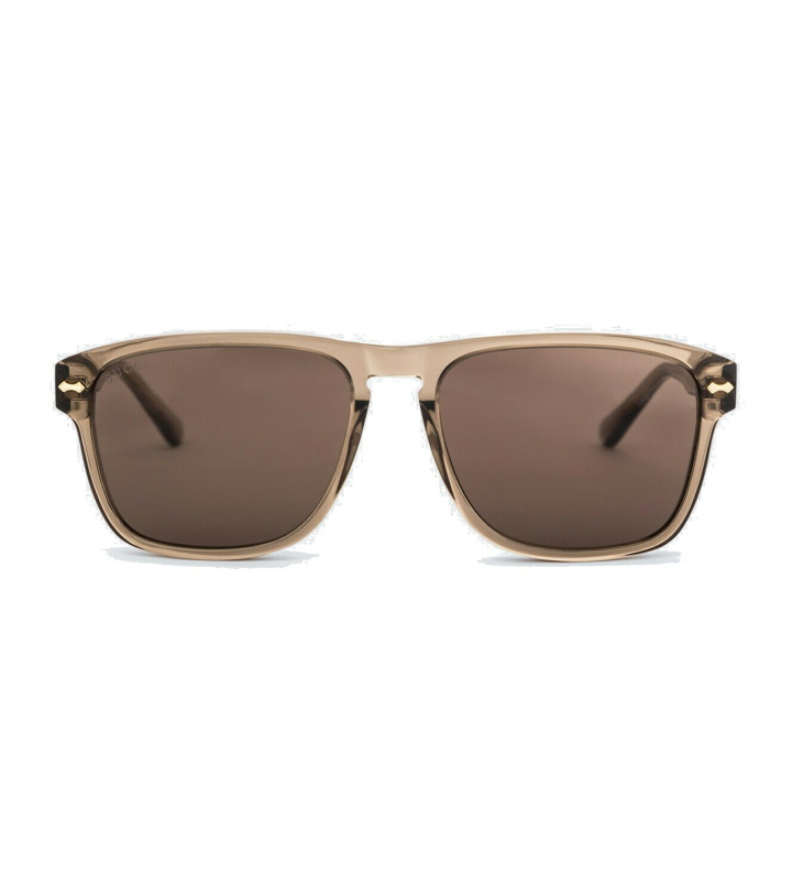 Photo: Gucci - Square-frame acetate sunglasses