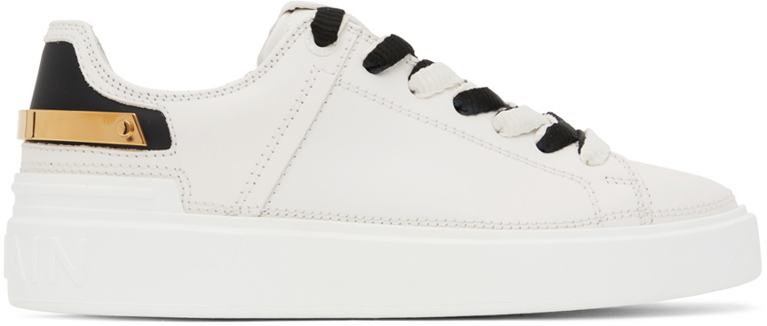 Balmain Off-White B-Court Sneakers Balmain