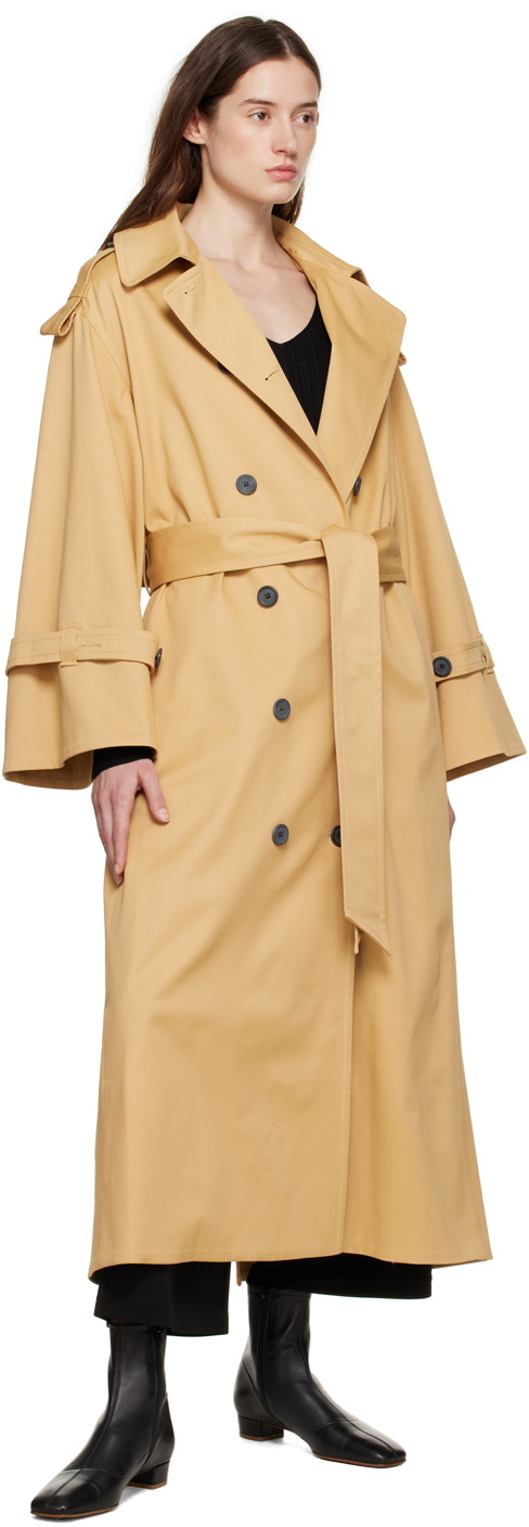 by Malene Birger Beige Alanis Trench Coat