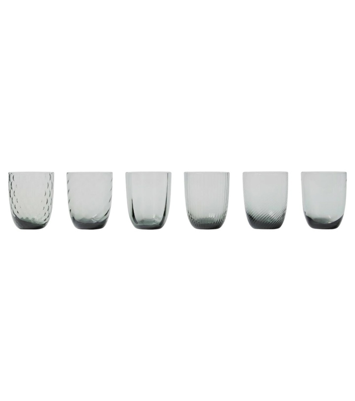 Photo: NasonMoretti Idra set of 6 glasses