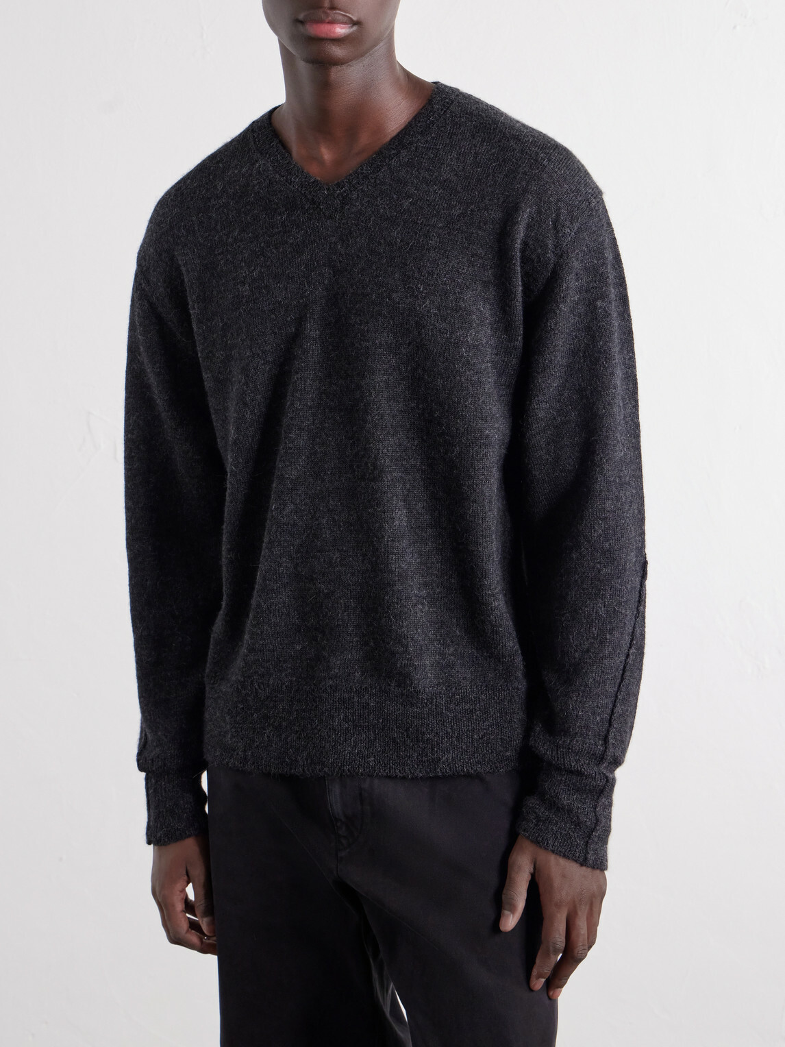 YOKE - Alpaca Sweater - Gray