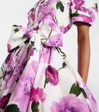 Erdem Floral cotton midi shirt dress