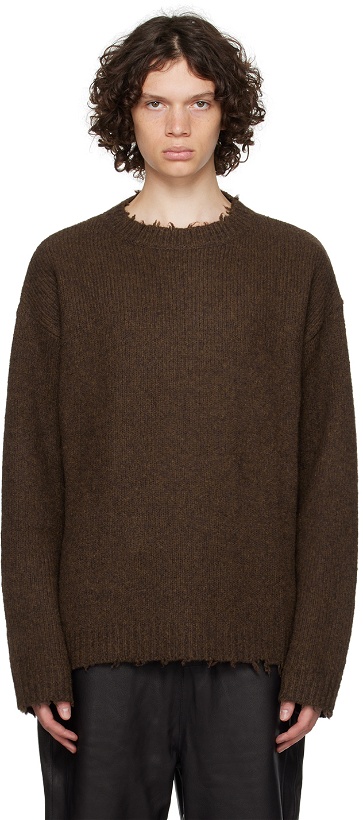 Photo: FREI-MUT Brown Hooks Sweater