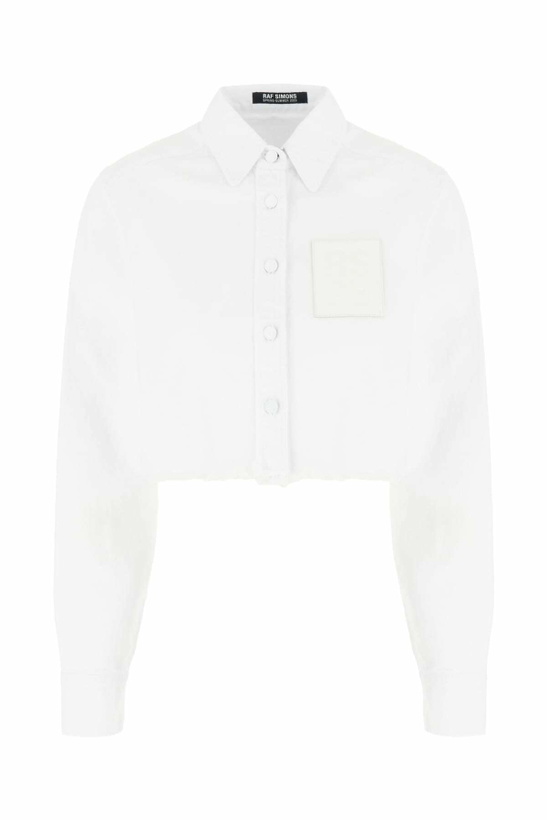 Photo: Raf Simons White Piquet Shirt