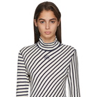 Loewe Black and Silver Buckle Single Earring