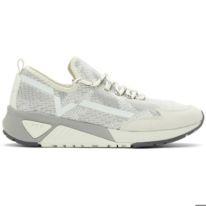 Photo: Diesel Grey and Off-White S-Kby Sneakers