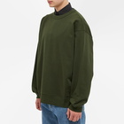 Dries Van Noten Men's Hax Crew Sweat in Green