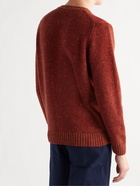 Inis Meáin - Donegal Merino Wool and Cashmere-Blend Sweater - Red