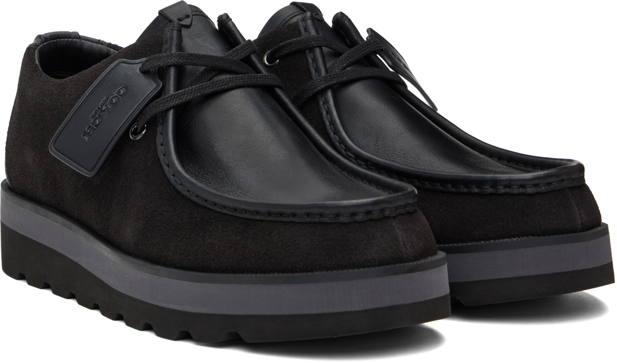 Coach 1941 Black Scott Apron Toe Derbys