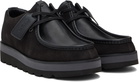 Coach 1941 Black Scott Apron Toe Derbys