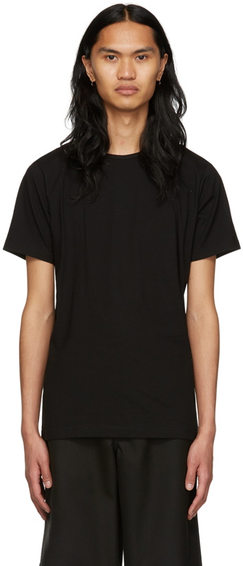 Photo: Comme des Garçons Shirt Black Cotton T-Shirt