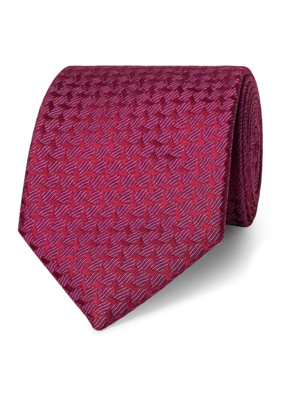 Photo: CHARVET - 7.5cm Patterned Silk-Jacquard Tie