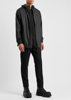 Rains Storm Breaker Rubberised Raincoat Black