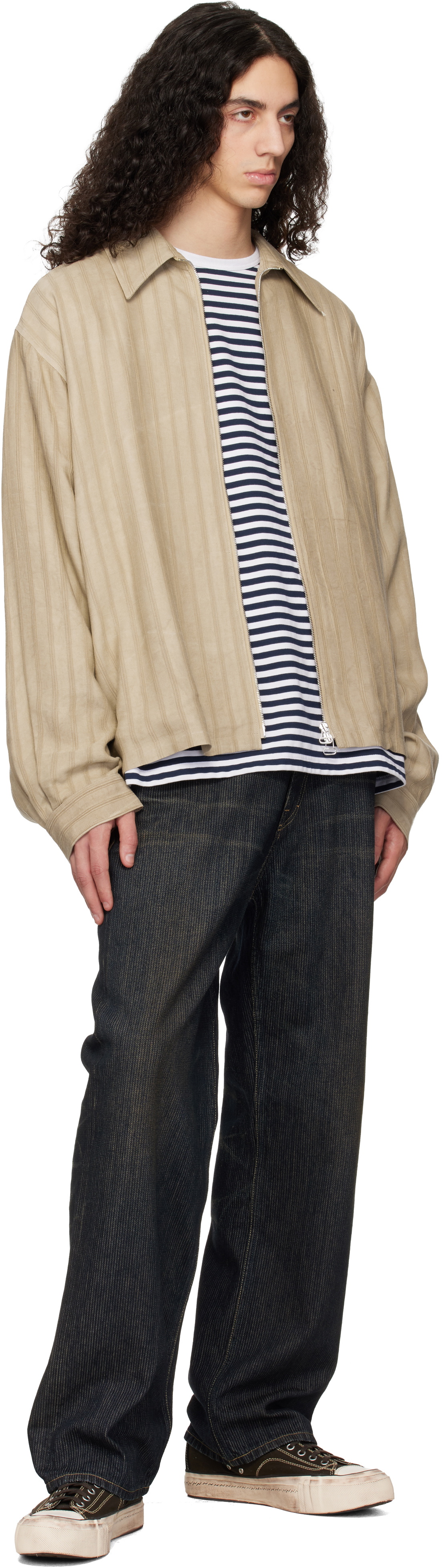 visvim Gray Skagway Lo G.Patten Sneakers