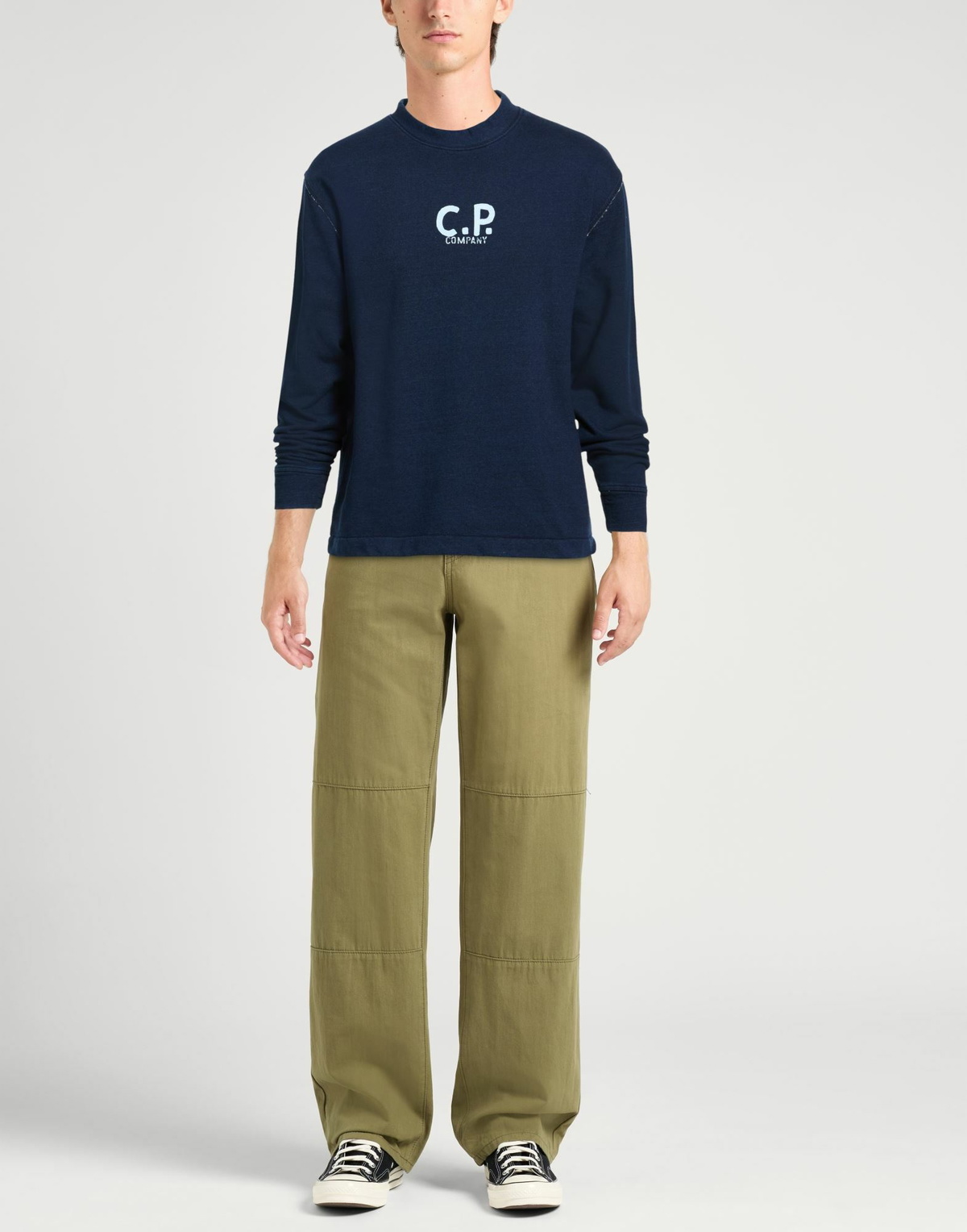 C. p. Company Mens Sweatshirt in Blue