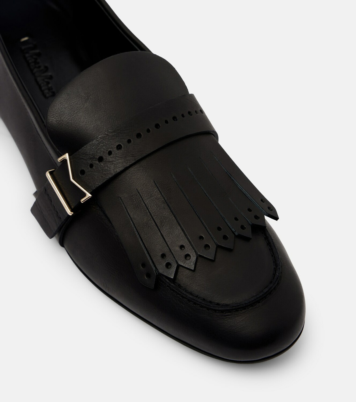 Max Mara Leather lofaers