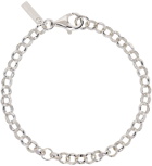 Hatton Labs Silver Diamond Cut Belcher Bracelet