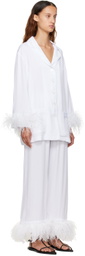Sleeper White Party Pyjama Set