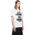 Simone Rocha White 'Coming Up Roses' Print T-shirt