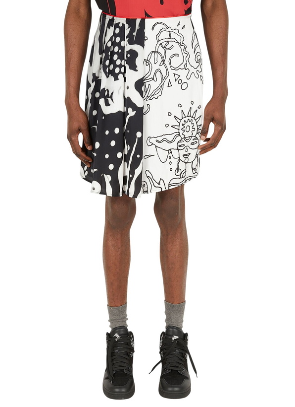 Photo: Honey Fucking Dijon Fluid Asymmetric Skirt
