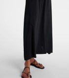 Eres Oda pleated bustier dress