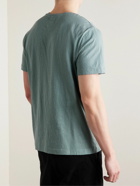 A.P.C. - Logo-Print Slub Cotton-Jersey T-Shirt - Green