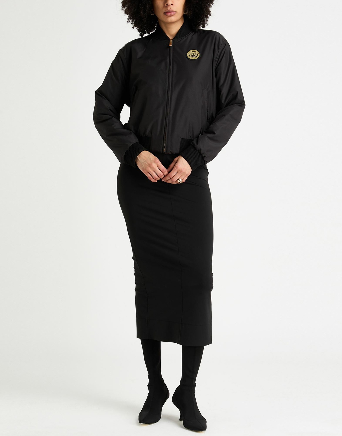 Versace Womens Jacket in Black