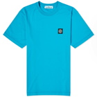 Stone Island Men's Patch T-Shirt in Turquoise