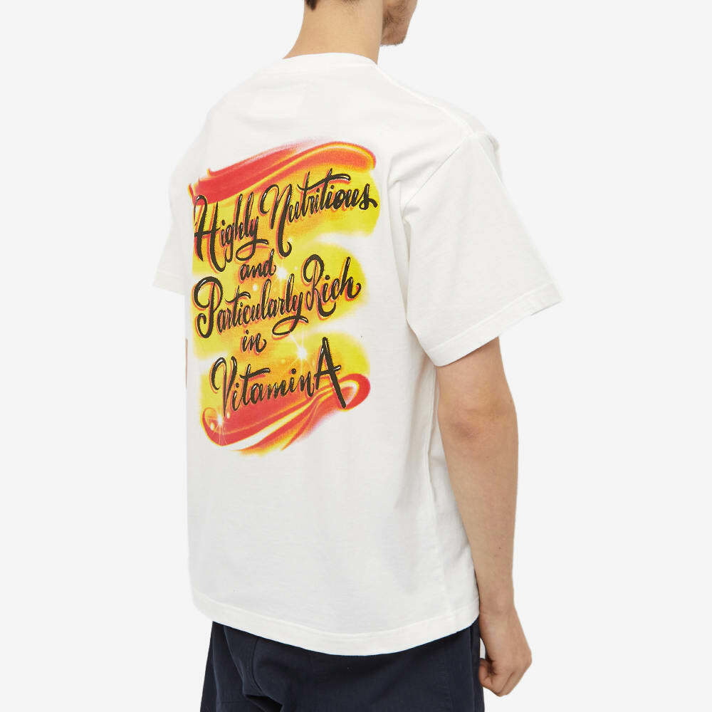 Mens - Vintage Logo Narrative T-Shirt in Ecru