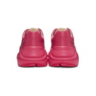 Gucci Pink Vintage Logo Rhyton Sneakers