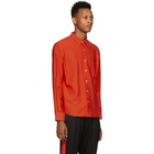 AMI Alexandre Mattiussi Red Summer Fit Shirt