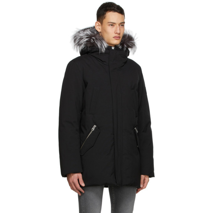 Mackage Black and Silver Down Edward Coat Mackage