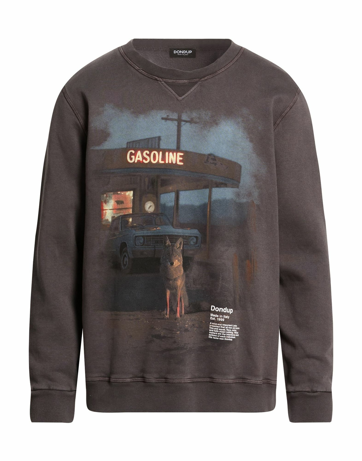 Dondup Mens Sweatshirt Charcoal