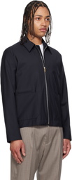 Paul Smith Navy Regular Fit Jacket