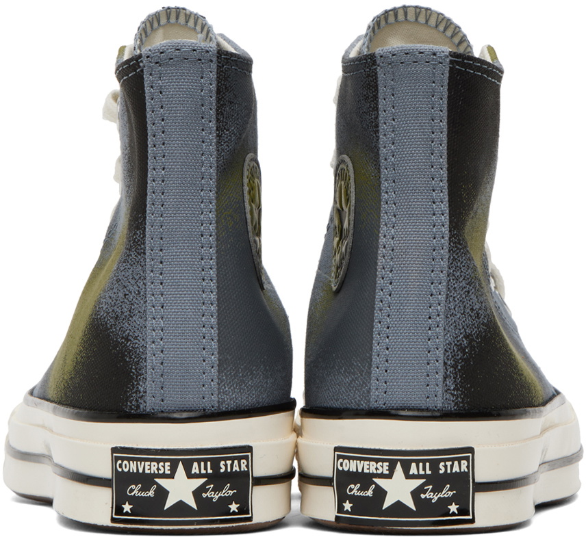 Converse Blue Chuck 70 Spray Paint Sneakers Converse