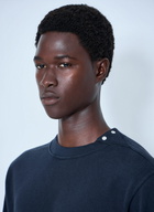Stone Island Crewneck Sweatshirt with Sleeve Logo Patch