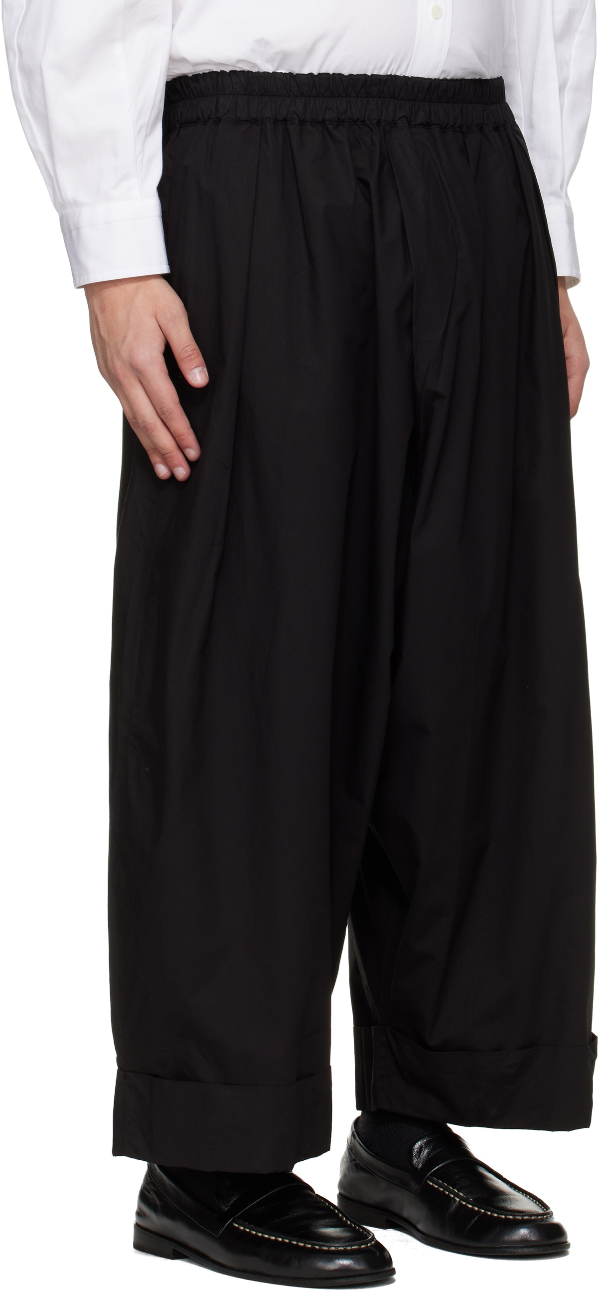 Toogood Black 'The Baker' Trousers